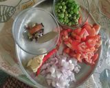 A picture of step 2 of Tangy Tomato Pulao.