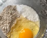 Foto del paso 2 de la receta: Wafle saludable de avena, coco, almendras y pera invertida!!!