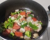 A picture of step 2 of Sweet and sour prawn balls curry(টক মিষ্টি প্রণ বল কারী).
