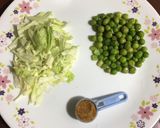 A picture of step 2 of Vegetable Macaroni.