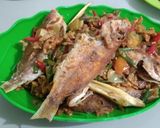 Foto langkah ke 4 dari resep Tumis ikan cabe ijo tauco.