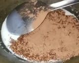 A picture of step 2 of Chocolate burfi using parle g biscuit 🍪.