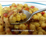 Foto del paso 5 de la receta: Garbanzos fritos especiados