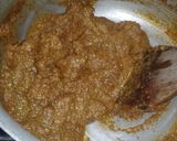 A picture of step 7 of Roghani mutton masala.