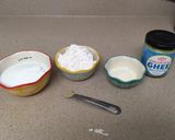 A picture of step 1 of Snow Ball Cookies.