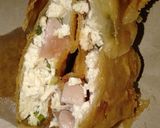 Foto langkah ke 7 dari resep Lumpia Tahu Sosis Simpel.