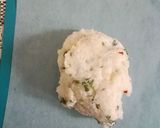 A picture of step 15 of Veg Sushi with leftover rice.