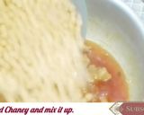 A picture of step 2 of Lahori Murgh Chanay cholay.