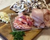Gombás csirkemell recept fázis 1 fotója
