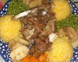 Foto del paso 3 de la receta: Carne de cordero en vegetales al vapor 🥩🥔🥕