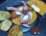 Foto del paso 3 de la receta: Púlpito de salchichas con calabacín frito
