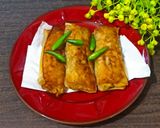 Foto langkah ke 4 dari resep Lumpia Nasi Telur.