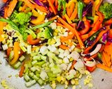 A picture of step 4 of Chicken & Vegetables Stir-Fry Noodles.