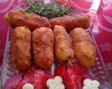 عکس مرحله 1 از دستور کراکت سیب زمینی پنیری🌭🌭