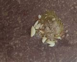 A picture of step 2 of Garlic ki chutney.