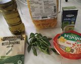 Tejszínes, sajtos, bazsalikomos penne. #gluténmentes #tejmentes recept fázis 1 fotója
