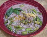 A picture of step 8 of Lemon Asparagus Risotto.
