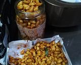 Foto langkah ke 6 dari resep Kacang Thailand manis pedas daun jeruk.