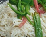 A picture of step 4 of Spaghettis.
