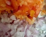 A picture of step 8 of Paneer Kolhapuri.