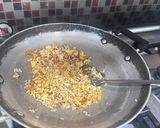 Foto langkah ke 2 dari resep Nasi Goreng Abon Sapi.