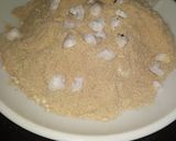 A picture of step 3 of Panjiri prasad.