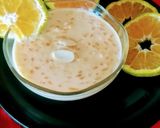 A picture of step 3 of Orange Rabdi.