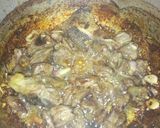 A picture of step 1 of Red meat stew.