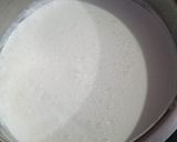 A picture of step 1 of Curd in winter season.