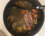 A picture of step 1 of Sancocho de Res.