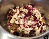A picture of step 2 of Mushroom and Radicchio Risotto.