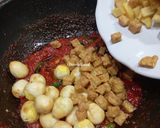 Foto langkah ke 4 dari resep Sambal Goreng Tempe Telur Puyuh.