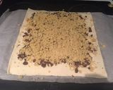 Foto del paso 5 de la receta Coca de mollitas de hojaldre y chocolate (Receta alicantina)