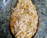 Foto del paso 13 de la receta: Berenjena con pollo al azafrán