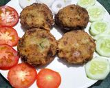 ক্রিস্পি ভেজ বার্গার (crispy veg burger recipe in Bengali) রেসিপি ধাপ - 6 ছবি