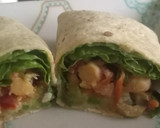 Foto del paso 4 de la receta: Burritos veganos mediterráneos (🌱)