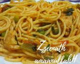 A picture of step 3 of Chicken Spaghetti.
