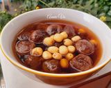 Hình bước làm 3 của món Chè vải khô nấu hạt sen