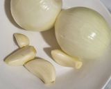 Foto del paso 4 de la receta Crema de habas y guisantes secos (bissara)