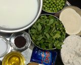 A picture of step 1 of Methi Mutter Dhokla.