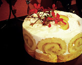 Foto del paso 22 de la receta: Charlotte de Melocotón y Limón (con relleno de crema de yogur y queso)