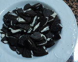Foto del paso 1 de la receta: Helado de café con galletas oreo