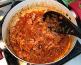 A picture of step 5 of My Style 'Fake' Bacalao with Tuna.