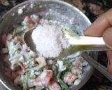 A picture of step 1 of Veg Malai Bread.
