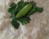 A picture of step 3 of Steam paneer.