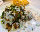 A picture of step 3 of Alo kabab dahi bare.