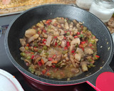 Foto del paso 1 de la receta: Espinacas con setas y queso