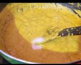 A picture of step 3 of Shahi paneer.