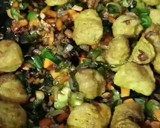 सोयाबीन फ्राइड राइस (Soybean fried rice recipe in hindi) रेसिपी चरण 8 फोटो