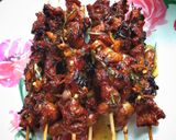 Foto langkah ke 6 dari resep Sate Kulit Ayam.